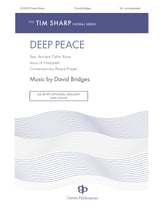 Deep Peace SA choral sheet music cover